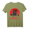 Lustiges Katze Sweety Cat T-Shirt mit Stadtzerstörung – Perfektes Geschenk für Katzenliebhaber zu Weihnachten & Geburtstag