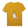 Damen Süßes Kätzchen T-Shirt mit V-Ausschnitt - Perfektes Geschenk für Katzenliebhaberinnen zu Weihnachten, Geburtstag & Valentinstag