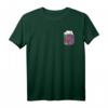 Bongo Fake Pocket Cat T-Shirt - Lustiges Kawaii Meme Katzen T-Shirt für Tierliebhaber & Geschenkideen