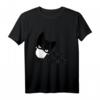 Lustiges Katzenmaske T-Shirt mit schwarzer Katze - Perfektes Geschenk für Katzenliebhaber und Humorvolle Freunde