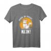Bevor Du Fragst Nein Introvertiert Katze Asozial Geschenk - Sarkastisches T-Shirt für Misanthropen, Humor- und Satire-Fans