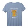 Bevor du fragst Nein lustiges Design mit süßer Katze - Sarkastisches T-Shirt für Misanthropen, Introvertierte & Einzelgänger als Geschenk