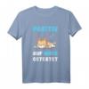 Müde Katze schläft Positiv auf müde getestet - Lustiges Langschläfer T-Shirt für Katzenliebhaber & Morgenmuffel