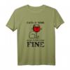 Cats & Wine Make Everything Fine - Katzen & Wein Geschenkidee T-Shirt für Liebhaber, perfekt für Geburtstag & Weihnachten
