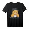 Das Ist Mein Freundliches Gesicht Sarkasmus Katzen T-Shirt – Lustiges Geschenk für Katzenliebhaber, Morgenmuffel & Misanthropen zu Geburtstag, Weihnachten, Vatertag & mehr