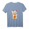 Winkekatze Maneki Neko Lucky Cat T-Shirt – Glücksbringer, Liebe & Feng Shui Design für positive Energie