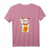 Winkekatze Maneki Neko Lucky Cat T-Shirt – Glücksbringer, Liebe & Feng Shui Design für positive Energie