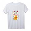 Winkekatze Maneki Neko Lucky Cat T-Shirt – Glücksbringer, Liebe & Feng Shui Design für positive Energie