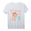 Kinder Hey ich bin 7 Jahre alt Mädchen T-Shirt mit Katze & Herzmotiv – Perfekt für den 7. Geburtstag, Schulfeier & Geburtstagsparty