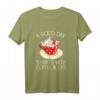 Ein Guter Tag Beginnt Mit Kaffee Und Katze T-Shirt für Katzenliebhaber, Katzenmamas und Katzenpapas – Lustiges Vintage Katzenmotiv
