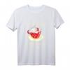 Ein Guter Tag Beginnt Mit Kaffee Und Katze T-Shirt für Katzenliebhaber, Katzenmamas und Katzenpapas – Lustiges Vintage Katzenmotiv
