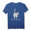 Pauschal Dagegen Katze T-Shirt - Lustiges Geschenk für Katzenliebhaber und Katzenbesitzer mit Spruch für Geburtstag, Weihnachten, Muttertag & Vatertag