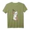 Nein Nö Katze T-Shirt – Lustiges Comic Style Statement für Katzenliebhaber, Kinder & Erwachsene, perfekt als Geschenk für jeden Anlass