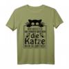 Lustiges Katzen T-Shirt mit Spruch - Perfektes Geschenk für Katzenliebhaber und Tierfreunde
