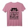 Lustiges Katzen T-Shirt mit Spruch - Perfektes Geschenk für Katzenliebhaber und Tierfreunde
