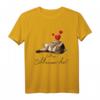 Lieblings Schlafshirt Katze mit Herz – Kuscheliges Katzenmotiv Pyjama T-Shirt für Katzenliebhaber und Tierfreunde