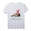 Lieblings Schlafshirt Katze mit Herz – Kuscheliges Katzenmotiv Pyjama T-Shirt für Katzenliebhaber und Tierfreunde