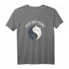 Lustiges Yin und Yang Katzen T-Shirt mit Miau und Miang - Perfekt für Katzenliebhaber und Humorfreunde