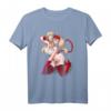 Sexy Kawaii Mädchen Katze Maske Anime T-Shirt - Für Erwachsene, Hentai Manga Fans & Japanische Anime-Kunst Liebhaber
