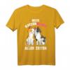 Beste Katzen Mama aller Zeiten Katzenmama Katze Damen T-Shirt - Lustiges Geschenk für Katzenliebhaberinnen zum Geburtstag, Weihnachten & Ostern