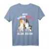 Beste Katzen Mama aller Zeiten Katzenmama Katze Damen T-Shirt - Lustiges Geschenk für Katzenliebhaberinnen zum Geburtstag, Weihnachten & Ostern