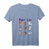 Damen Potter-Katzen T-Shirt aus Harry-PaZinn-Kätzchen – Süßes Geschenk für Katzenliebhaberinnen und Harry Potter Fans