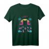 HapFrog Katzen T-Shirt mit Palmen und Kätzchen – Witziges Katzenmama Design für Katzenfans, Mädchen und Frauen
