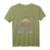 HapFrog Katzen T-Shirt mit Palmen und Kätzchen – Witziges Katzenmama Design für Katzenfans, Mädchen und Frauen