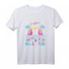 HapFrog Katzen T-Shirt mit Palmen und Kätzchen – Witziges Katzenmama Design für Katzenfans, Mädchen und Frauen