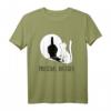 Ich Muss Gar Nix Katze Pauschal Dagegen T-Shirt - Lustiges Geschenk für Katzenmamas & -papas, Geburtstags- & Weihnachtsgeschenkidee