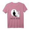 Ich Muss Gar Nix Katze Pauschal Dagegen T-Shirt - Lustiges Geschenk für Katzenmamas & -papas, Geburtstags- & Weihnachtsgeschenkidee