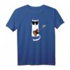 Lustiges Katzen- und Bass-Gitarre Spielendes T-Shirt – Perfekt für Musiker, Bass-Liebhaber und Katzenfreunde als Geschenk zu Weihnachten oder Geburtstag