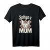 Sphinx Mutter Katzenliebhaber T-Shirt - Haarlose Katze, Nackte Rasse, Vintage Geschenk für Sphynx Fans und Katzenbesitzer