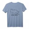 Chill Bro Lustiges Katzen T-Shirt – Faule Katze auf dem Sofa als Geschenkidee für Katzenliebhaber, Faulenzer & Chill-Fans zu Geburtstag & Weihnachten