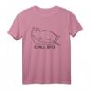 Chill Bro Lustiges Katzen T-Shirt – Faule Katze auf dem Sofa als Geschenkidee für Katzenliebhaber, Faulenzer & Chill-Fans zu Geburtstag & Weihnachten