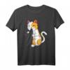 Katzen Katzenliebhaber Kätzchen Mädchen Kinder Damen T-Shirt – Süßes Geschenk zum Geburtstag, Weihnachten & Ostern für Katzenfans