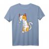 Katzen Katzenliebhaber Kätzchen Mädchen Kinder Damen T-Shirt – Süßes Geschenk zum Geburtstag, Weihnachten & Ostern für Katzenfans