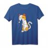 Katzen Katzenliebhaber Kätzchen Mädchen Kinder Damen T-Shirt – Süßes Geschenk zum Geburtstag, Weihnachten & Ostern für Katzenfans