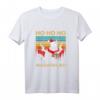 Cat Vintage PewPewPew Madafakas Katze Ho Ho Ho Christmas T-Shirt – Lustiges Weihnachtsgeschenk für Katzenliebhaber und Humor-Fans