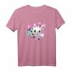 Kinder Gabby's Dollhouse Group Cats T-Shirt - Offiziell lizenzierte Bekleidung für kleine Fans