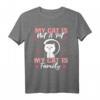 My cat is not a pet my cat is family T-Shirt – Lustiges Katzen T-Shirt für Katzenliebhaber und Familienmitglieder