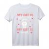 My cat is not a pet my cat is family T-Shirt – Lustiges Katzen T-Shirt für Katzenliebhaber und Familienmitglieder