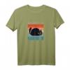 Ois Trottln Katzen Design - Lustiges schwarzes Katzen T-Shirt für Katzenmamas & -papas, perfekt für Tierliebhaber
