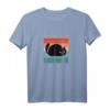 Ois Trottln Katzen Design - Lustiges schwarzes Katzen T-Shirt für Katzenmamas & -papas, perfekt für Tierliebhaber