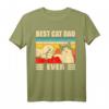 40 Geburtstag Cat Dad Ever T-Shirt – Lustiges Katzen Design für Katzenliebhaber & Vatertag Geschenk