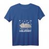 Damen Schlafshirt mit Katze – Niedlicher Pyjama mit V-Ausschnitt und Sternen, Perfekt für Katzenliebhaber & bequemer Schlafanzug für Kinder & Erwachsene