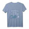 Ich bin hier um alle Katzen zu streicheln - Süßes Katzen T-Shirt für Tierliebhaber und Haustierbesitzer, ideales Geschenk für Weihnachten, Geburtstag & Halloween