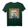 Buntes Mandala Muster Batik Hippie Katze T-Shirt – Perfekt für Partys, Halloween & als buntes Geschenk für Farbenfrohe