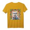 Buntes Mandala Muster Batik Hippie Katze T-Shirt – Perfekt für Partys, Halloween & als buntes Geschenk für Farbenfrohe