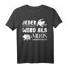 Katzenmama Katze Katzenliebhaber Als Maus Wiedergeboren T-Shirt – Humorvolles Katzendesign für Tierliebhaberinnen